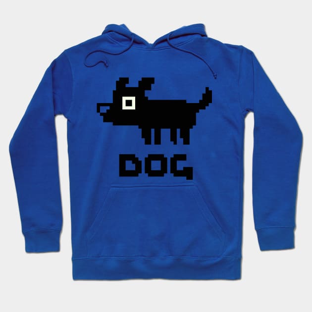 Pixel Dog Hoodie by The Devl